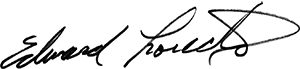 Edward Loredo signature